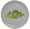 Assiette � cr�pe Trois t�tes