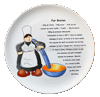 Assiette � cr�pe (grande) MAM'GOUDIG