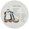 Assiette � cr�pe (grande) MAM'GOUDIG
