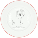 Assiette plate Le Petit Nicolas - Mariage