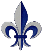Peint main Fleur de Lys